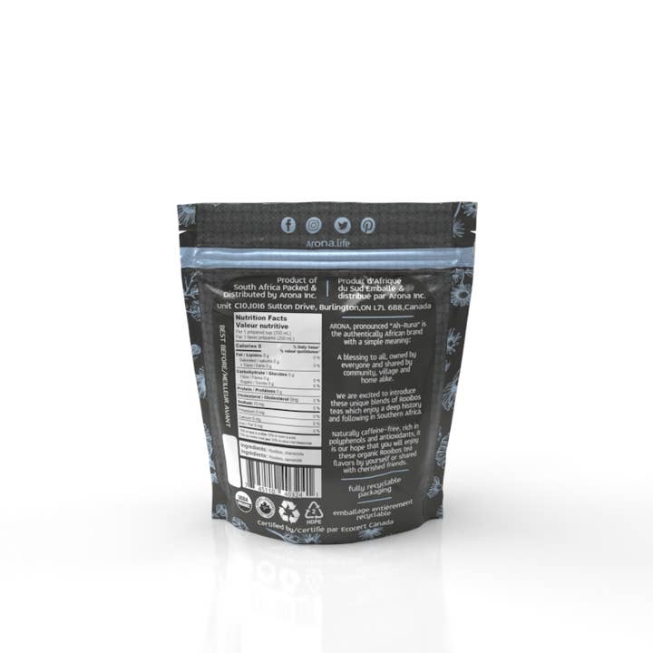 Arona Inc - Wholesale Loose Tea - Arona Rooibos Chamomile Blend (Loose Leaf) 80g