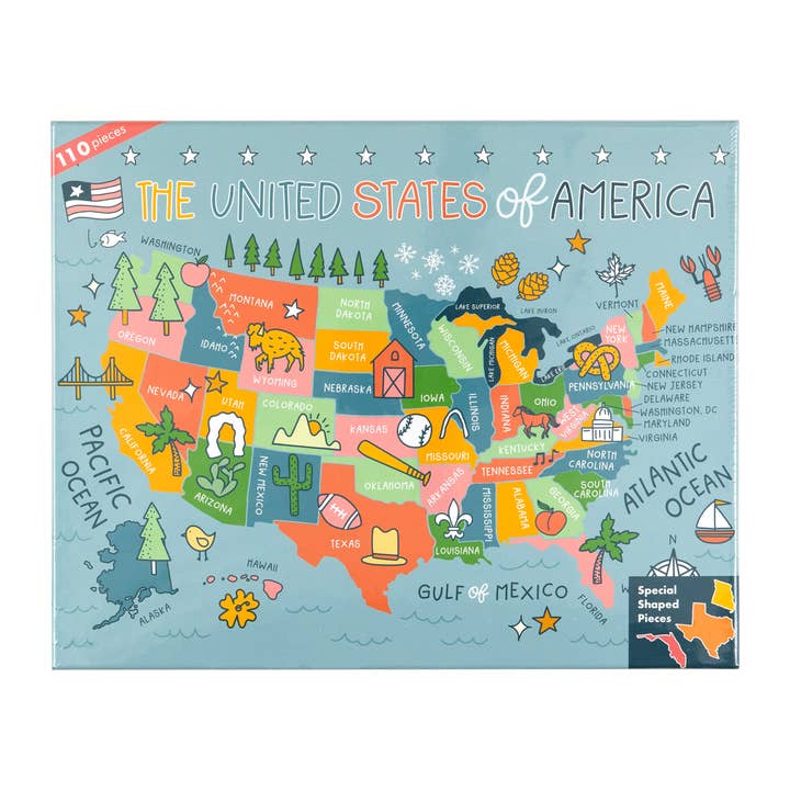 Pippi Post - Wholesale Puzzle - Kids - USA - 110 Piece Educational Jigsaw Puzzle