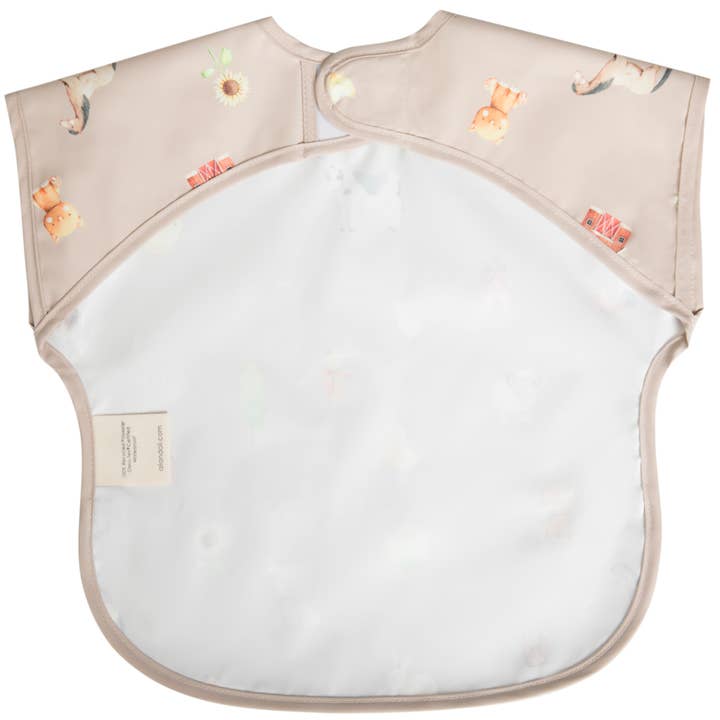 Ali+Oli - Wholesale Baby Bib - Baby - Smock Bib for Baby & Toddler Short Sleeve (Farm)2