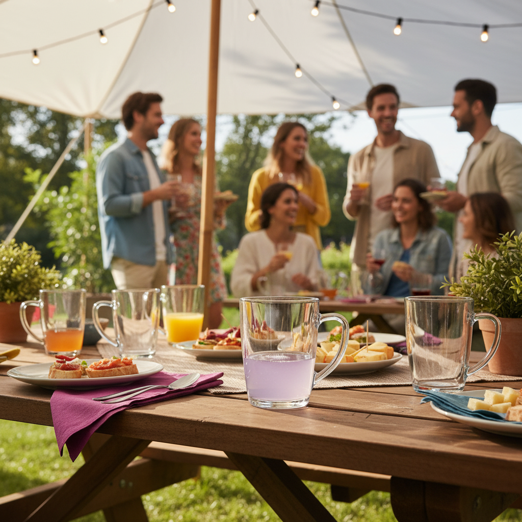 Kadra Kitchenware – Engroshandel Kaffekrus – Nadir - Tarsila glaskrus, 10 Oz2