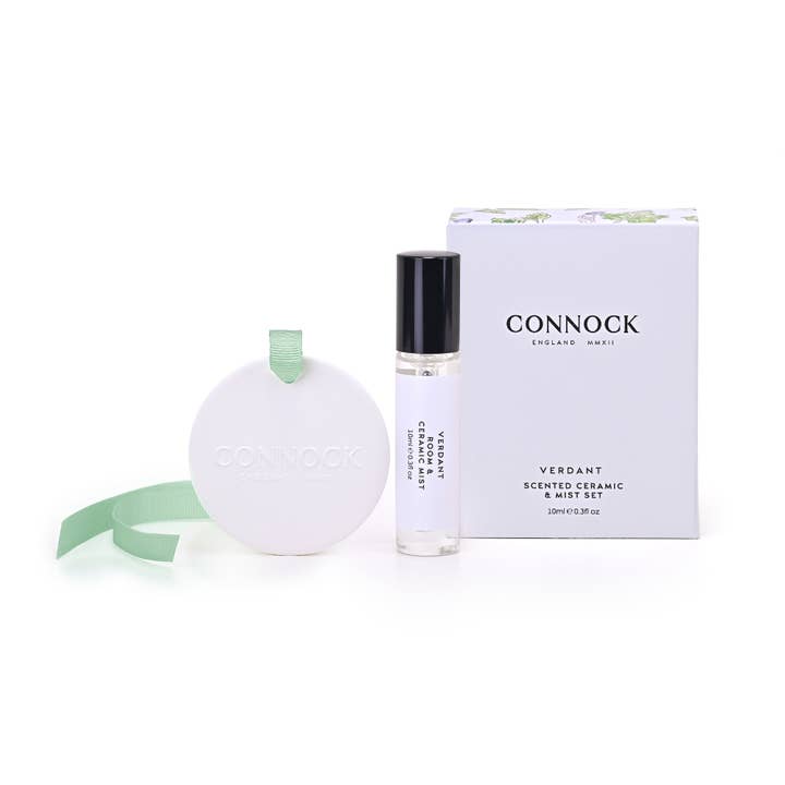 Verdant Scented Ceramic & Mist Set for wholesale by Connock England
