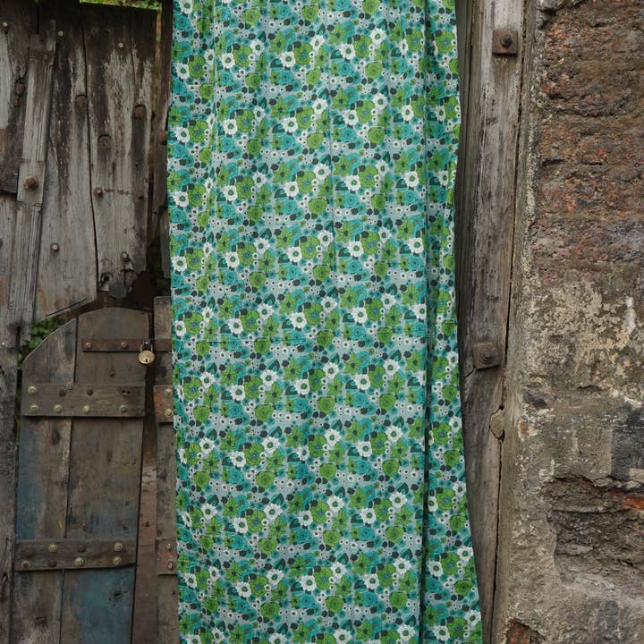 Annahmol - Wholesale Curtain - Vintage Inspired Botanical Sheer Curtains: Assorted Prints18