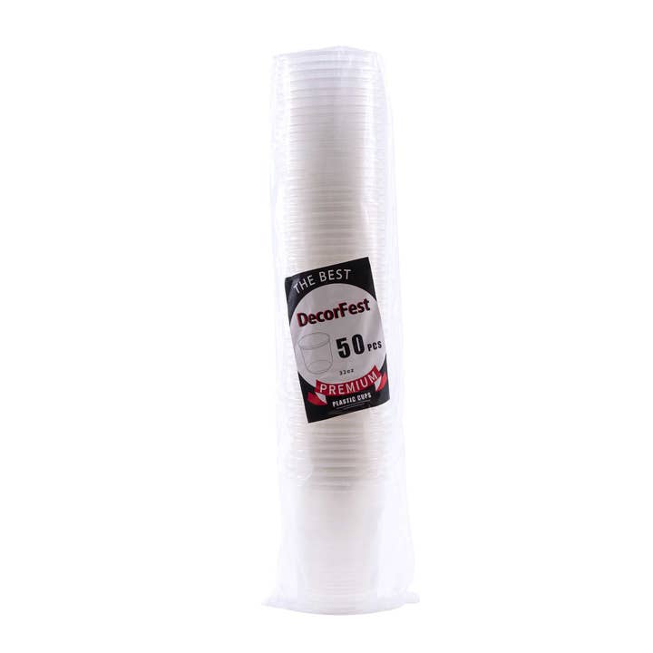 Portofino International Trading, USA - Wholesale Disposable Cup - Economy Disposable Deli Cups - 32 oz. - 50 Pack3