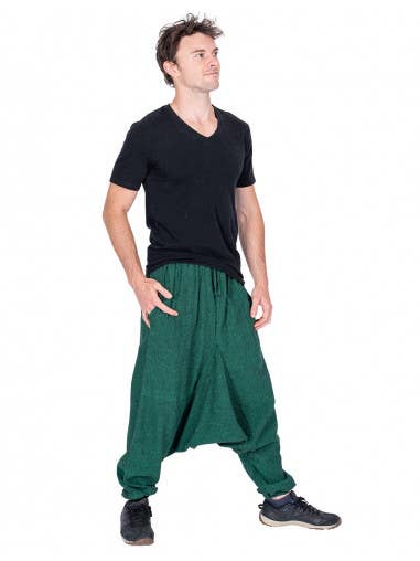 Green Harem Pants for wholesale on Faire1