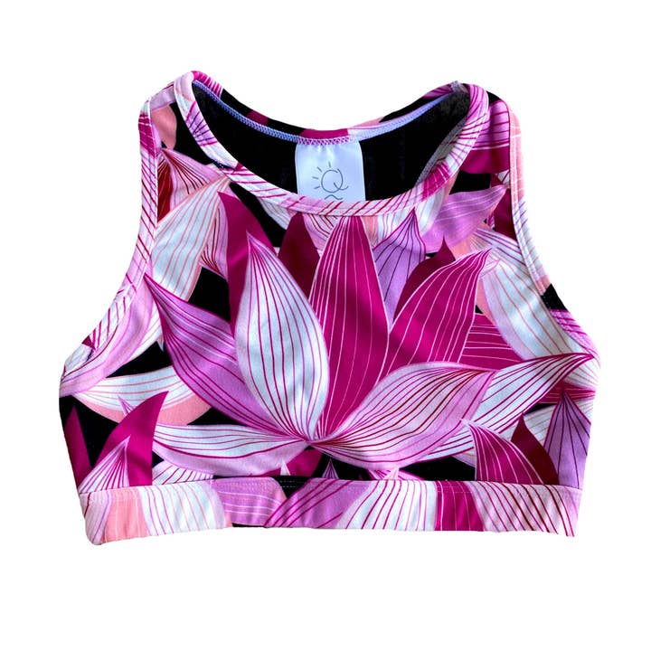 Top corto Lotus Mesh para venta al por mayor de Quincy