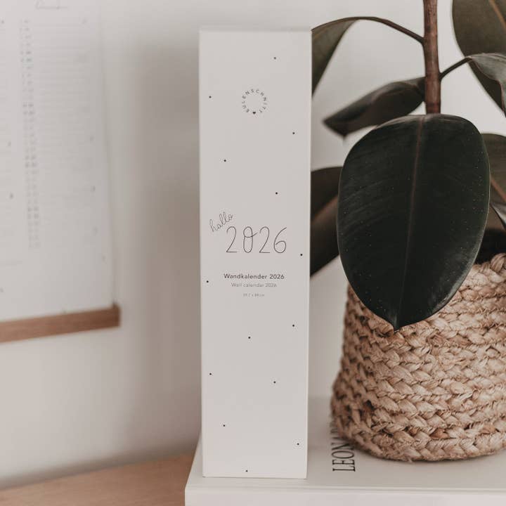 Eulenschnitt - Wholesale Calendar - Wall calendar 2026 (PU = 6 pcs)2