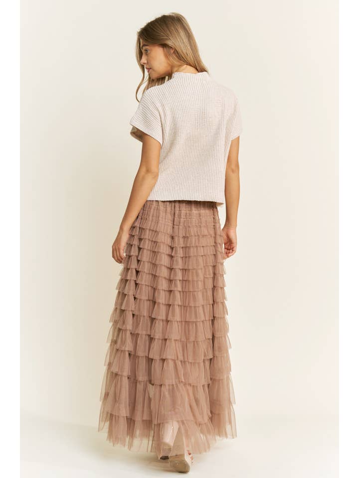 Sweet Generis - Vendita all'ingrosso Gonna - Donna - GONNA MAXI A STRATI IN TULLE A CASCATA22