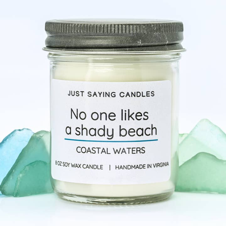 No One Likes a Shady Beach for wholesale by Just Saying Candles