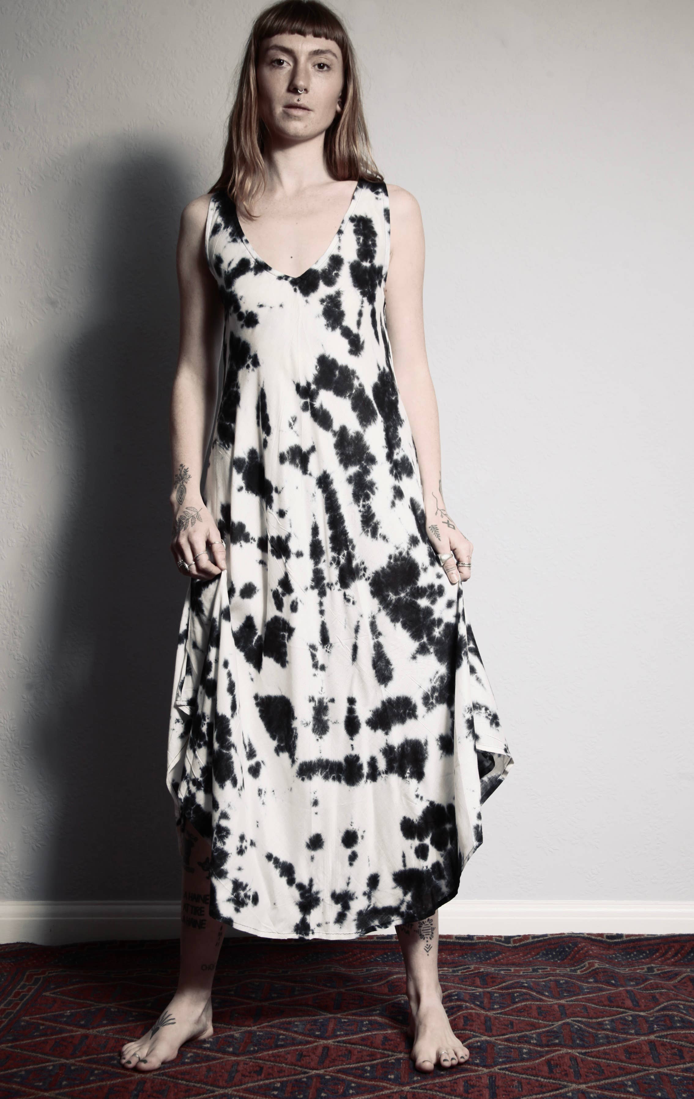 Emma's Emporium – wholesale Dress – Women's – SS004 Tie Dye Bias Cut Dress9