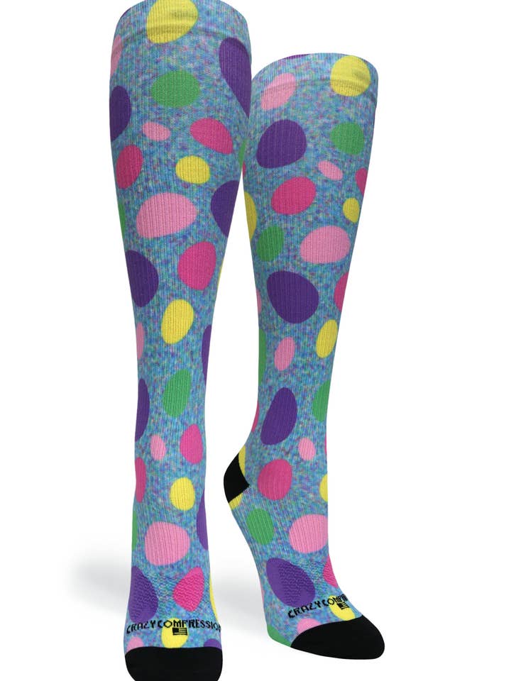 360 More Eggs OTC-kompressionsstrumpor (standard och extra breda) för wholesale av Crazy Compression