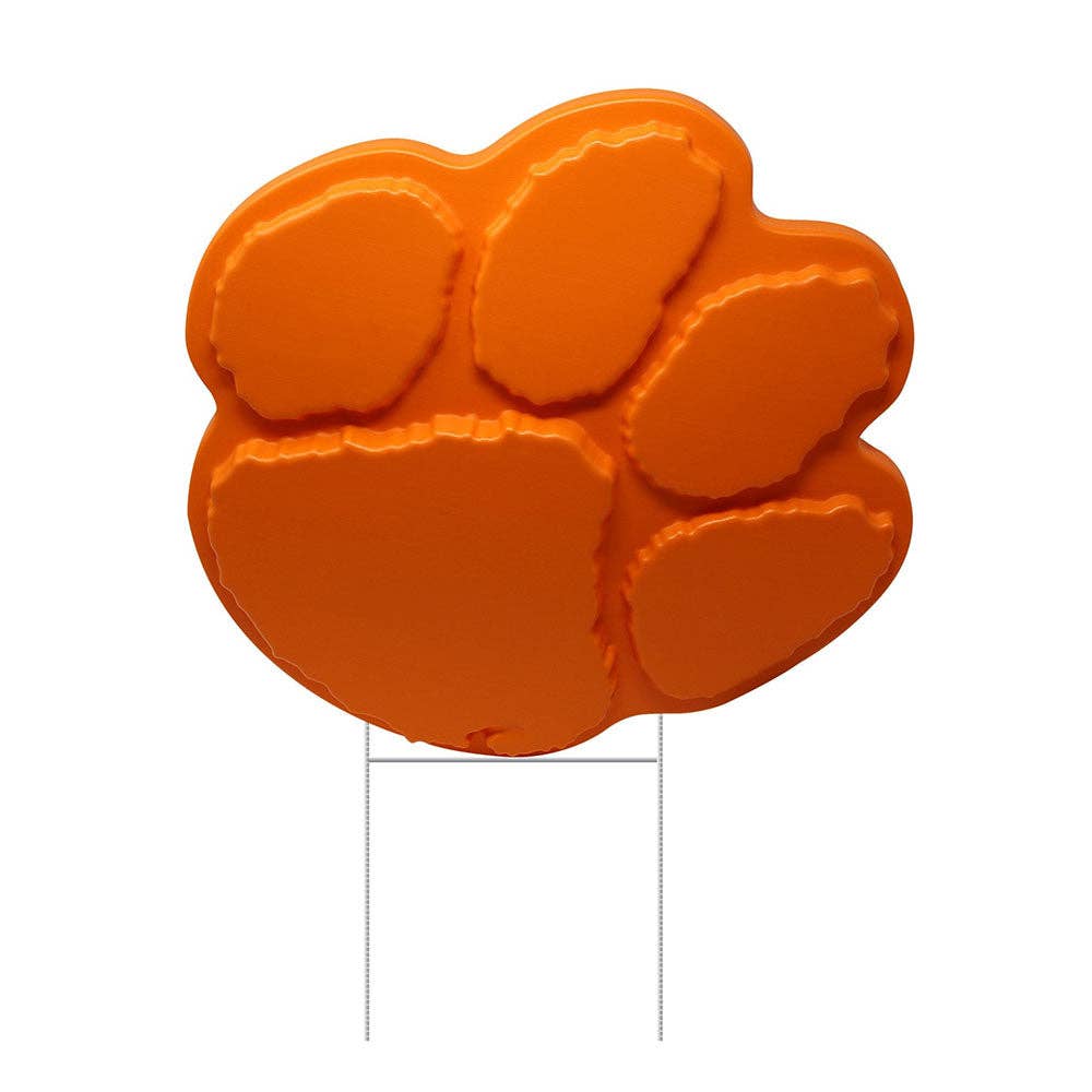Fanlawnaments - Wholesale Outdoor Ornament/Decor - The Original Clemson Lawn Ornament - Clemson Tigers Paw15