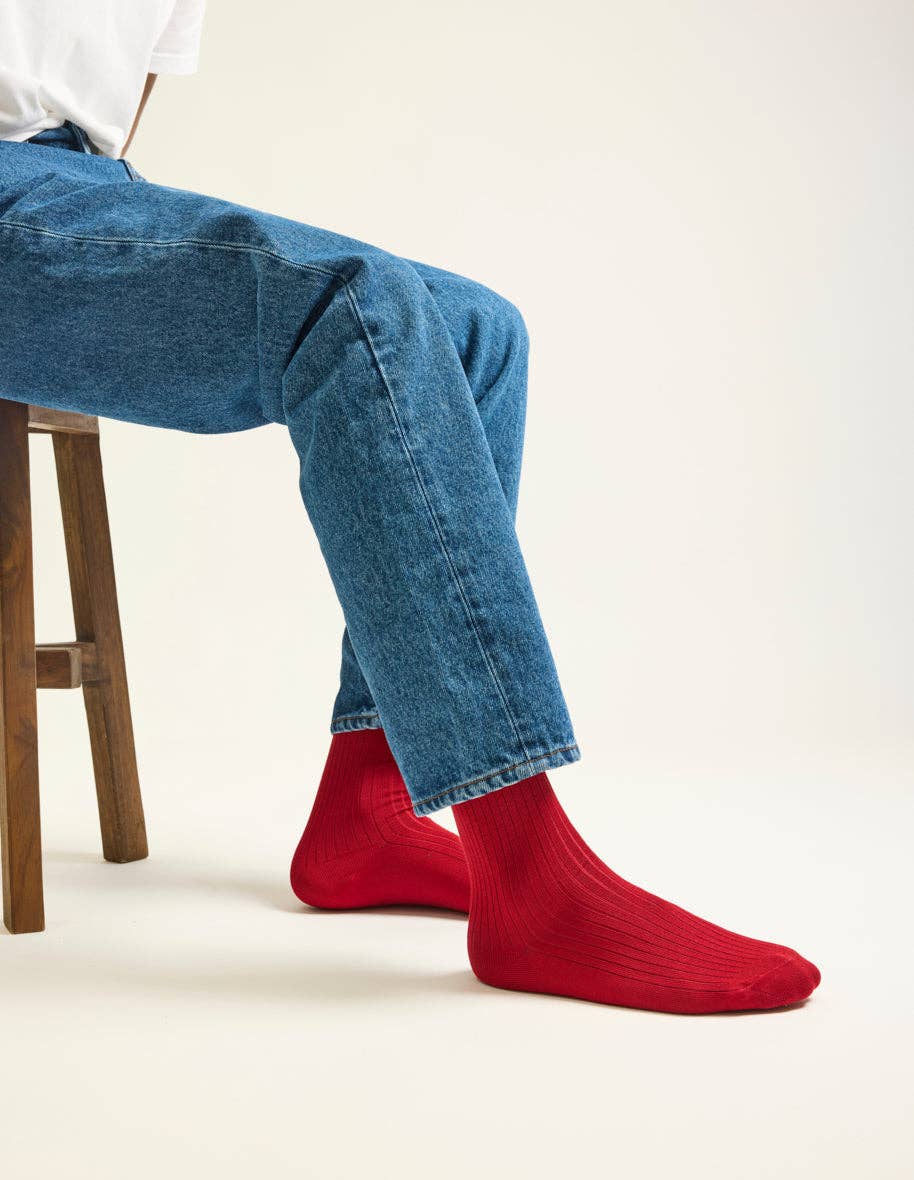 ODAJE – Engroshandel Strømper - Unisex – Sæt med 7 flerfarvede sokker3