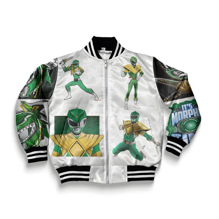 Dimi Rogue - Venta al por mayor Chaqueta bómber - Hombre - Bomber Power Ranger verde para hombre