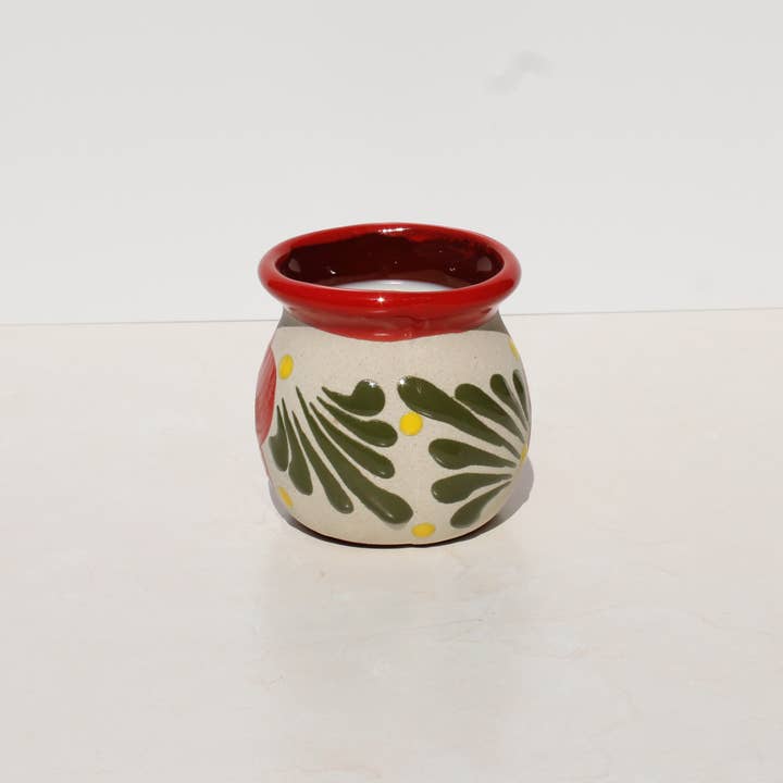 Fonzie's Artisanal Goods - Wholesale Jar/Filled Candle - Sangria Jarrito Candle - 7oz1