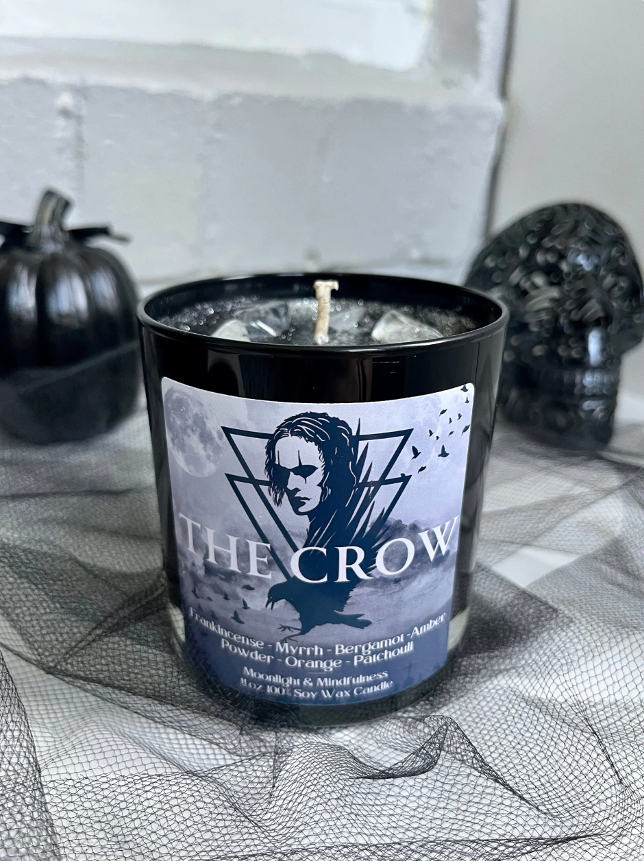 Wholesale Horror Movie Crystal Candles, 100% Soy Wax, Spooky Decor for your  store - Faire