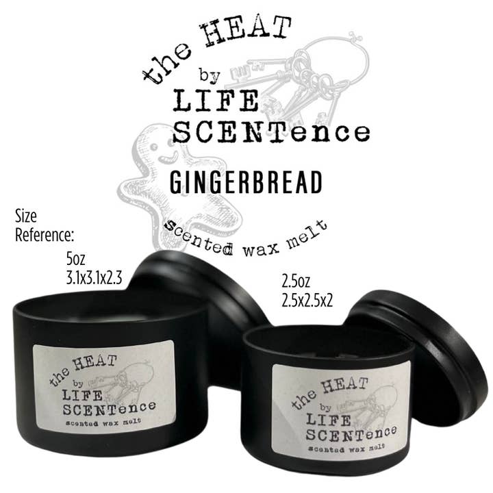 2-teiliges Set Lebkuchen HEAT Behälter Wachs Schmelzen für den Großhandel von Life SCENTence