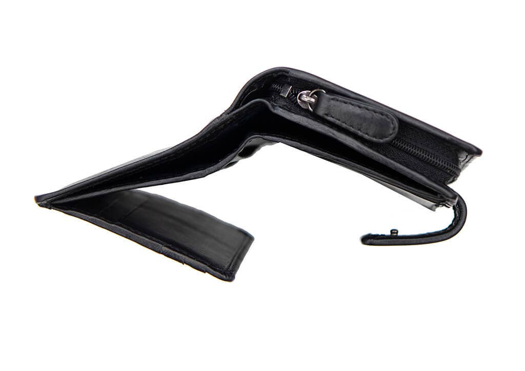 PRIMEHIDE - Vente Portefeuille – femme - Petit sac à main en cuir à trois volets Verona - 23116