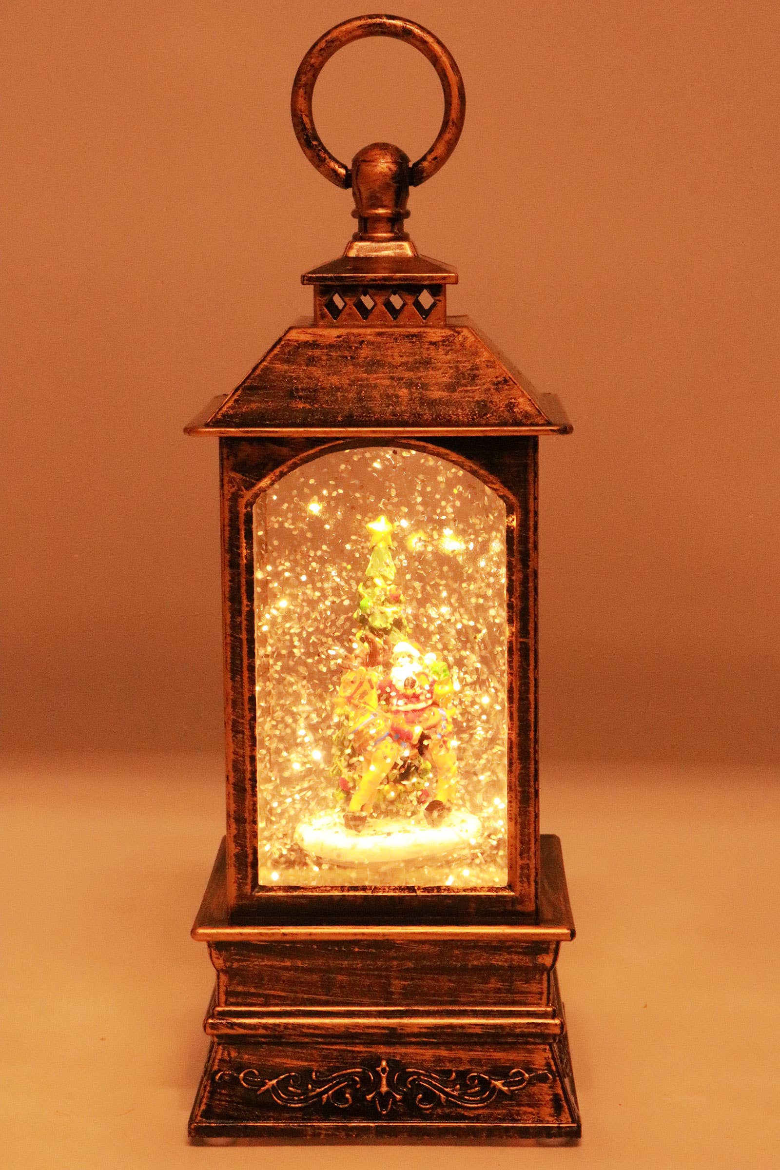 ASSORTI Vintage Kerstmis Glanzende Muziek Led Lantaarn - Steady voor groothandel op Faire17