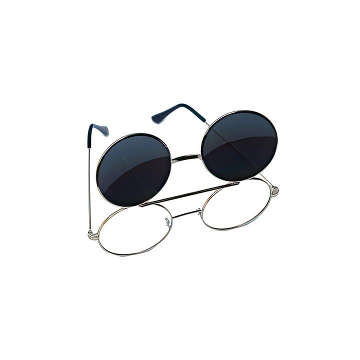 Gypsy Rose – Engroshandel Solbriller - Unisex – Vintage John Lennon Flip Up solbriller