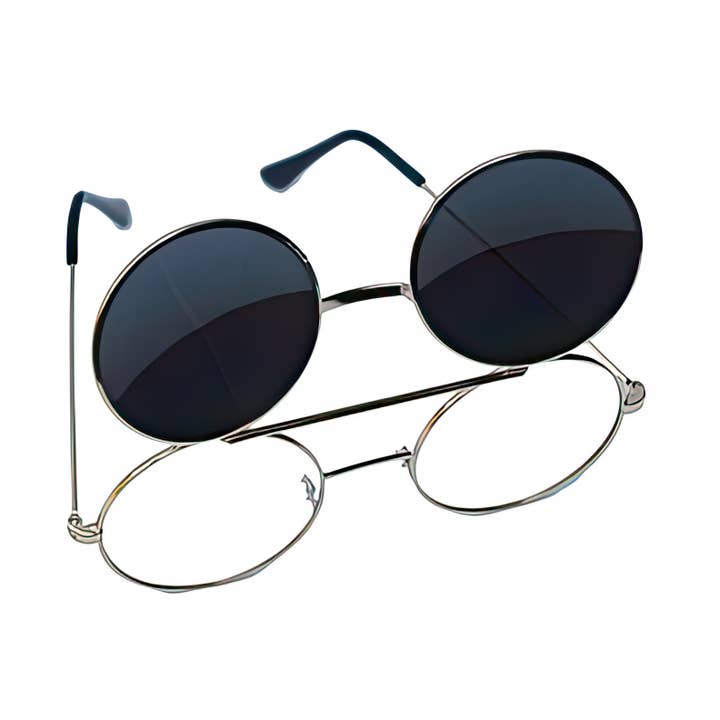 Gypsy Rose - Wholesale Sunglasses - Unisex - Vintage John Lennon Flip Up Sunglasses1