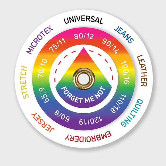 Oublie-Moi Pas Aiguille Rappel - Outil/Accessoire de Couture - Arc-en-ciel pour la vente par Sew Remind Me