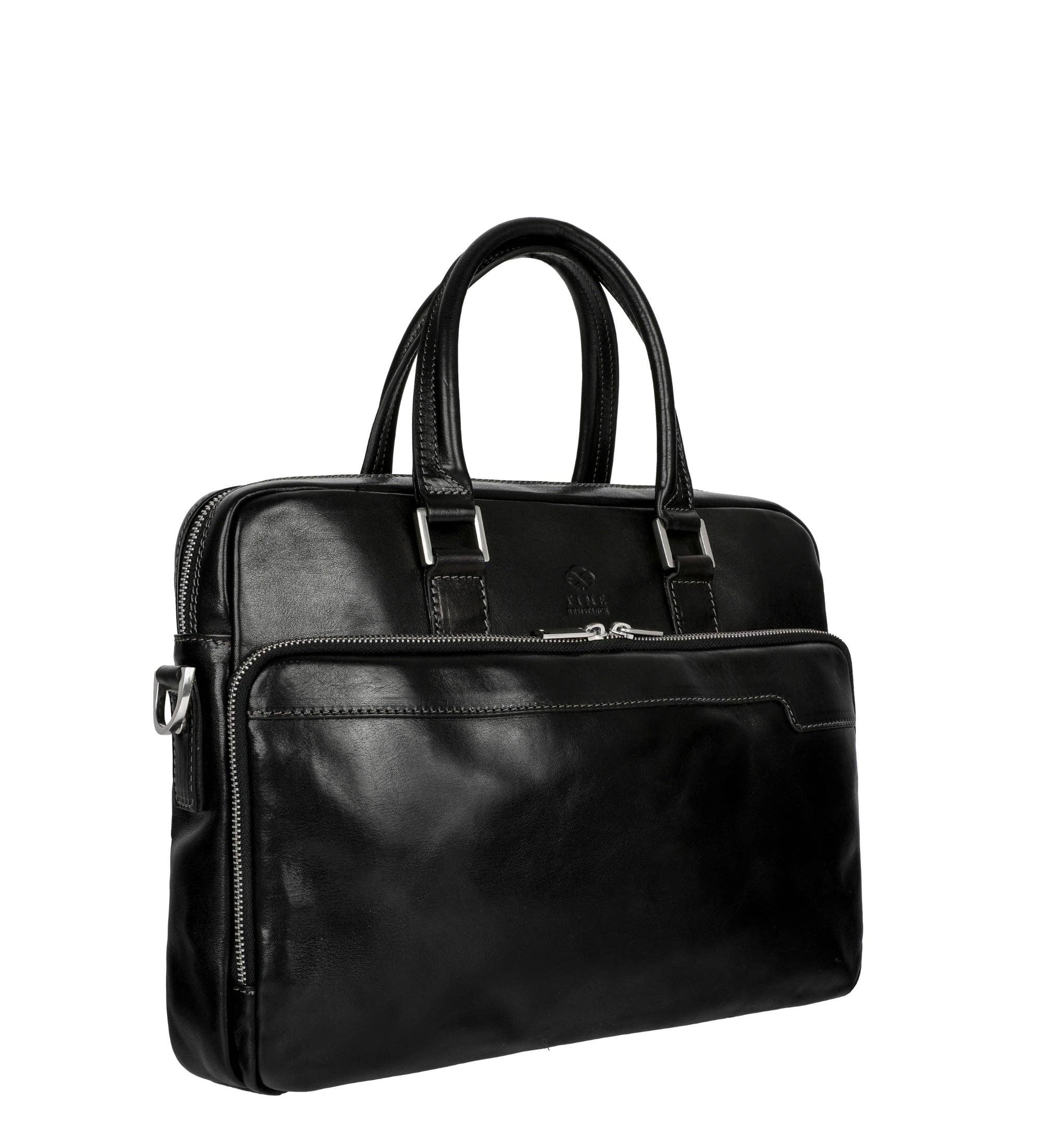 Time Resistance - Wholesale Briefcase - Unisex - Leather Briefcase Laptop Bag - Orlando18