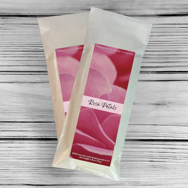 Rose Petals Soy Wax smelter for engroshandel hos Cottagebrook Candle Company