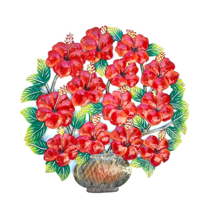 Hibiscus rouge Mouscady pour la vente par Papillon Wholesale