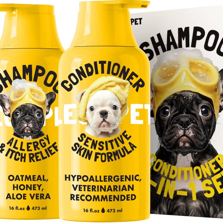 Oatmeal Dog Shampoo & Conditioner Itch & Allergy Relief for wholesale by LEGITPET