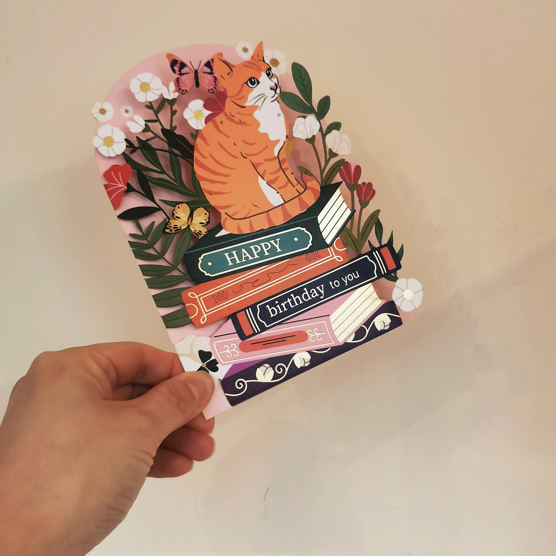 Alljoy Design - Wholesale Birthday Card - Original paper cut card - AL2521