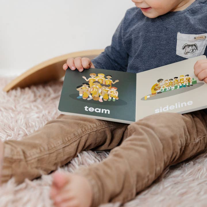 Left Hand Book House - Wholesale Baby & Toddler Book (0-2) - Basketball Baby- Board Book6