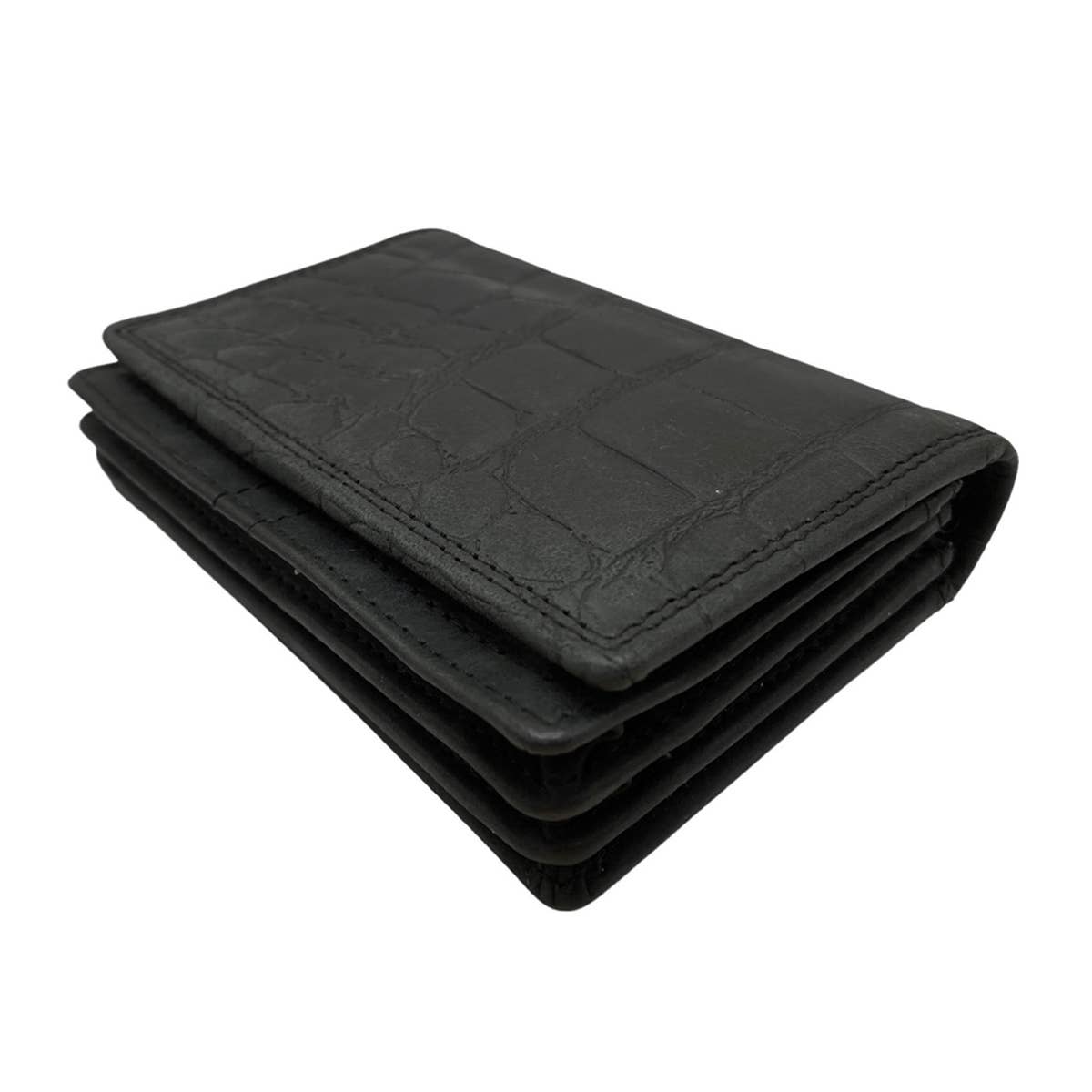 Arrigo - Wholesale Wallet - Women's - Leather Wallet ladies - Buffel Leather Croco Print Compact6