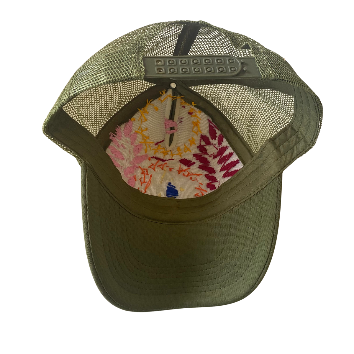 Lumily - Wholesale Trucker Hat - Women's - Tulum Hand Embroidered Trucker Flower Hat - Mexico1