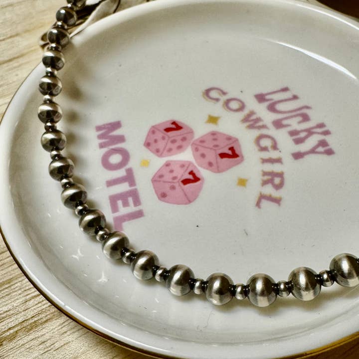 Wild Hancock Creations - Wholesale Choker/Collar - Navajo Pearl Choker/Western Choker/Sterling Silver Choker4