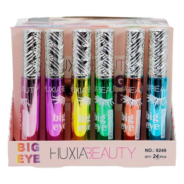 Cap Zone - Wholesale Mascara - Big Eye Volume Tubing Eyelash Mascara - 24 pcs