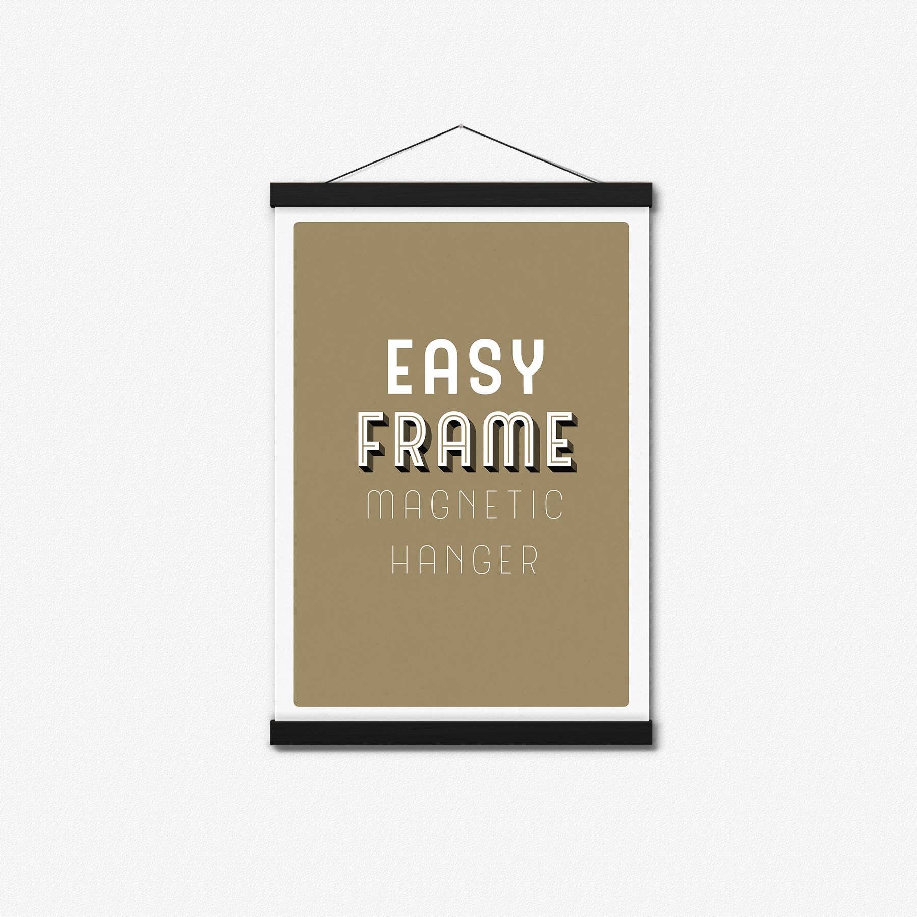 PRRINT! – wholesale Picture frame – Easy Frame - Magnetic Poster Hanger for Framing Art & Pictures