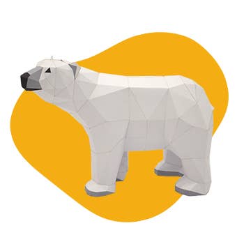 Ours polaire pour la vente par POLY PAPER CRAFT
