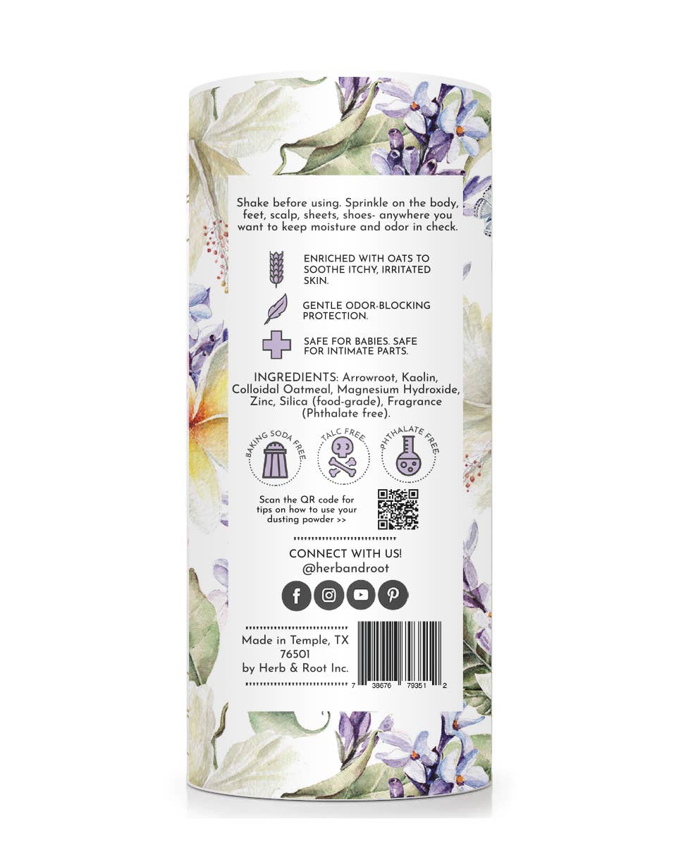 Herb & Root - Wholesale Body/Talcum Powder - Lavender Dusting Powder- Oprah's Favorite Things1
