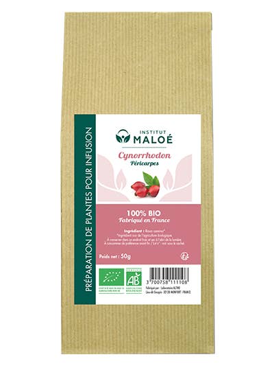 Organic rosehip plant - 50g for wholesale by Institut Maloé