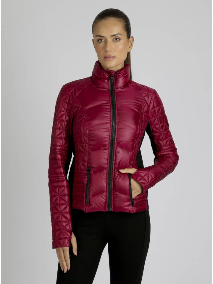 Blanc Noir - Wholesale Puffer Jacket - Women's - Lightweight Down Filled Packable Puffer JLS/NB9