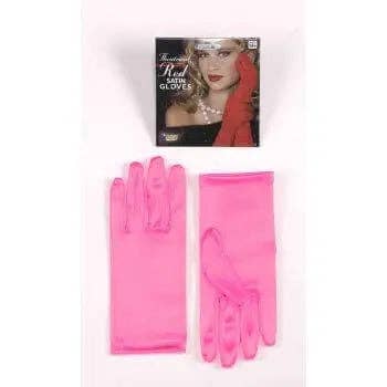 Party Expo, LLC – wholesale Gloves – Women's – Gloves-Pink 9" Satin0