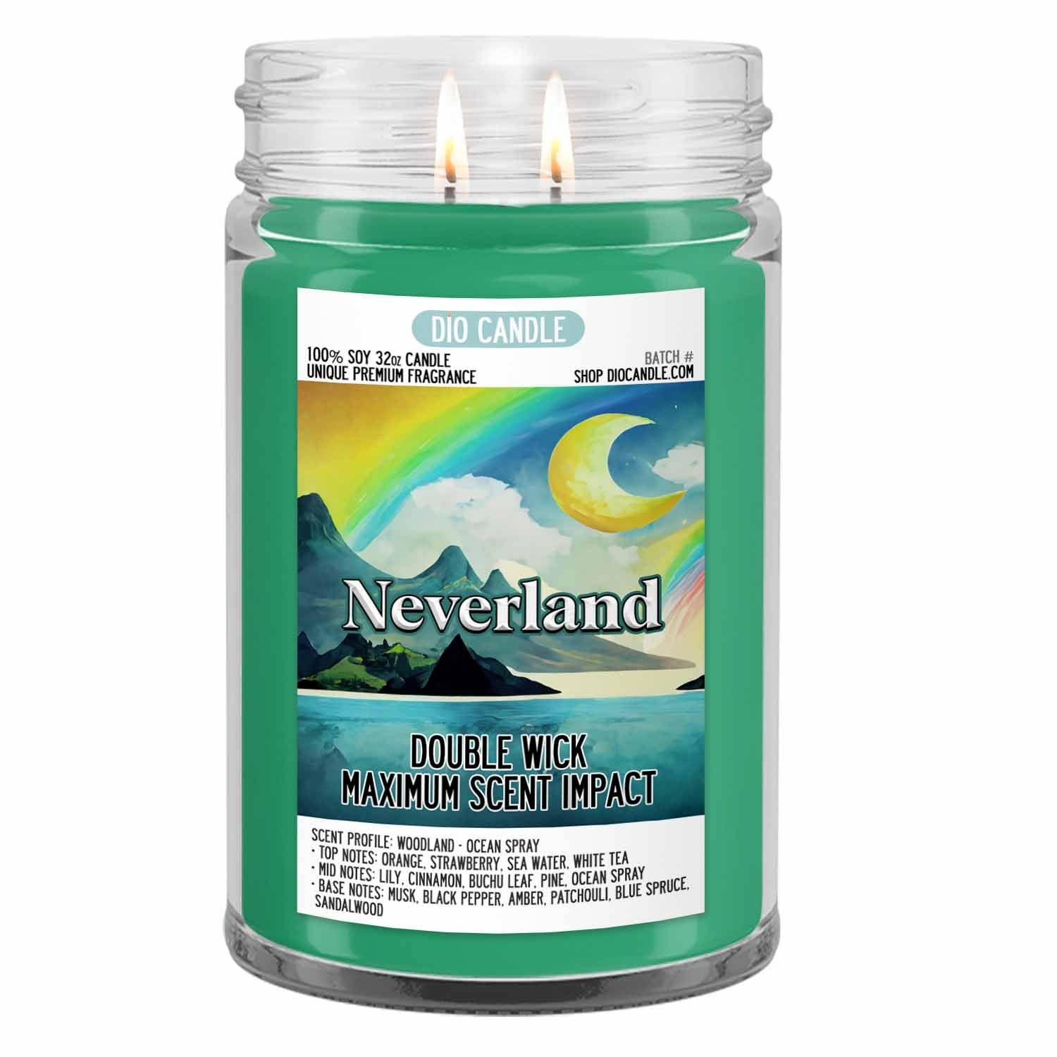 Dio Candle Company – wholesale Jar/filled candle – Never Never Land Candle2