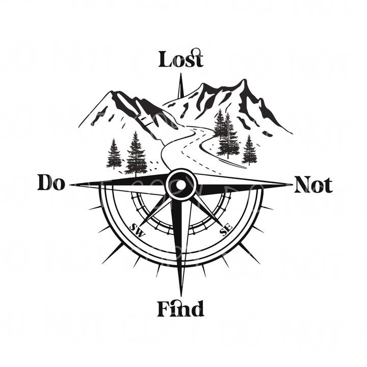 Hoja de transferencia de Lost Do Not Find para venta al por mayor de PLT Wholesale