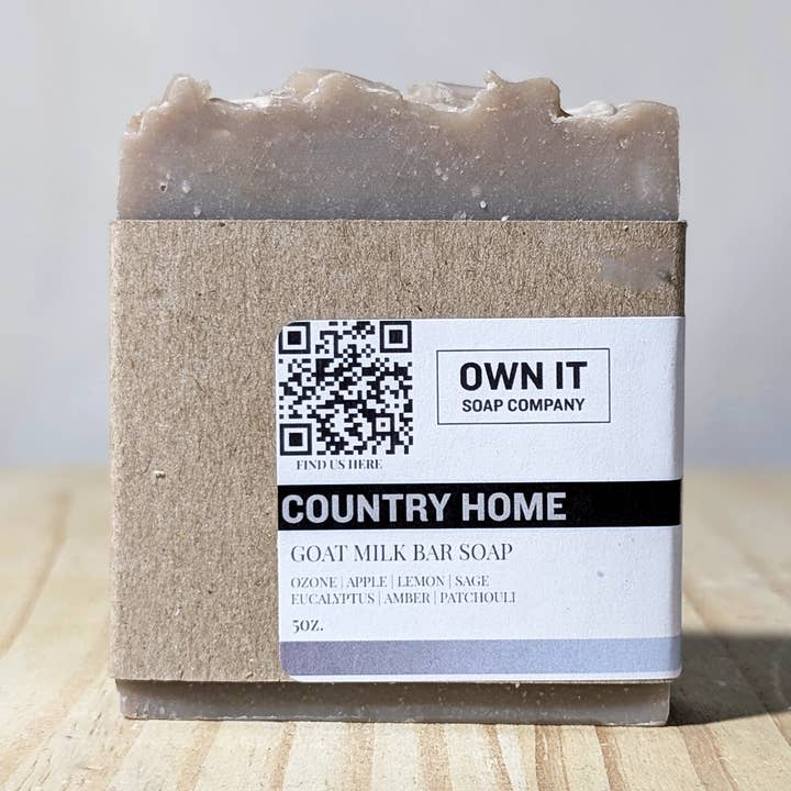 Country Home Luksus Gedemælkssæbe for engroshandel hos Own It Soap Company