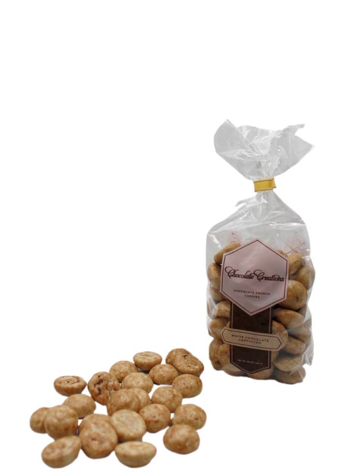 White Chocolate Cappuccino Crunch Cookies for wholesale by Chocolate Creations USA
