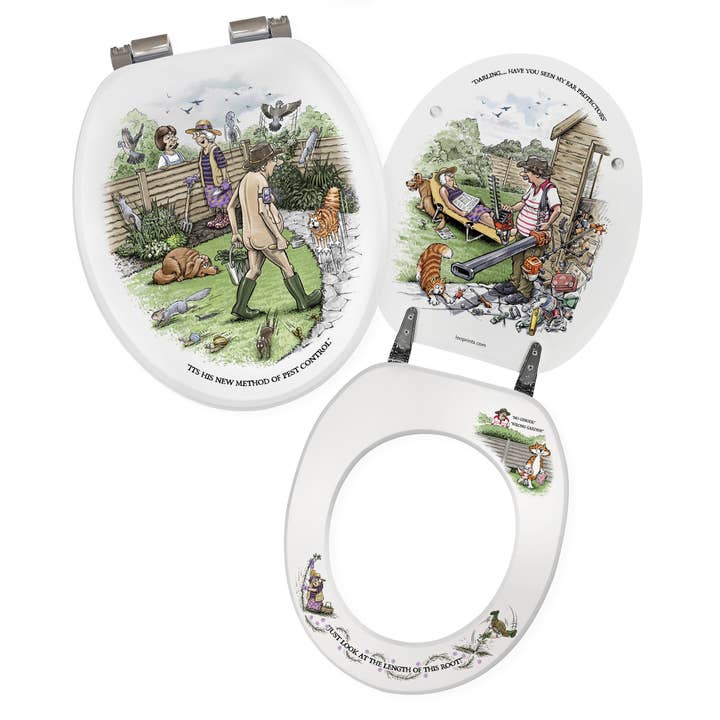 LOOPRINTS – Großhandel Toilettensitzbezug – Toilettensitz aus Holz mit Absenkautomatik — Gartengeschenke und Dekoration — PC