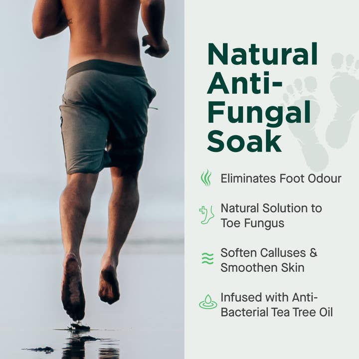 Plant of Life – wholesale Bath salts – Tea Tree Oil Foot Soak with Epsom Salt | Fungus & Odor 16 Oz