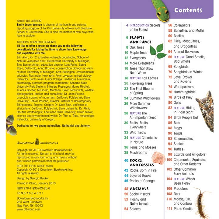 Simon & Schuster - Wholesale Nature & Outdoors - Walk in the Woods by Emily Laber-Warren3