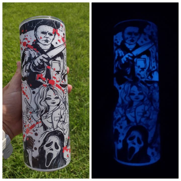 MelonBerry - Wholesale Insulated mug/tumbler - Halloween Glow in the Dark Tumbler