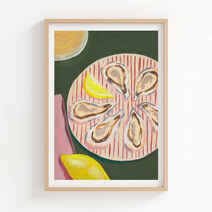 Half a dozen Oysters for wholesale by Susie Miller